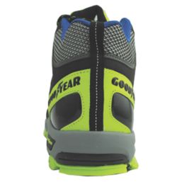 Goodyear GYBT1533 Metal Free   Safety Trainer Boots Black / Blue / Yellow Size 11
