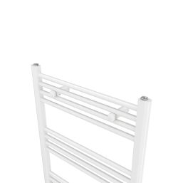 Flomasta 1000mm x 600mm 1760BTU White Flat  Towel Radiator