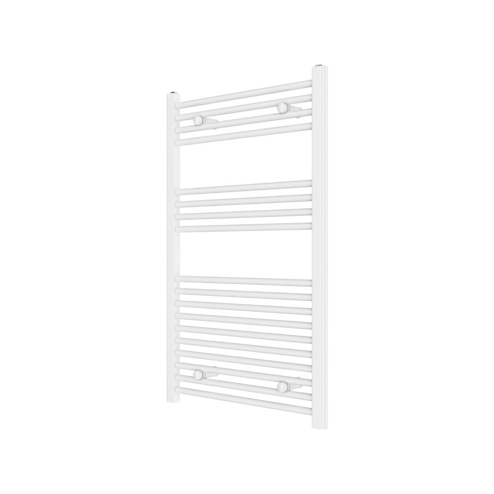Flomasta 1000mm x 600mm 1760BTU White Flat Towel Radiator Screwfix