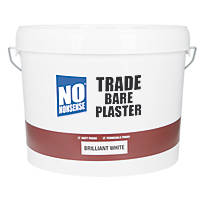 No Nonsense  Trade Bare Plaster Paint Brilliant White 10Ltr