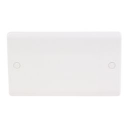 LAP  2-Gang Blanking Plate White