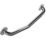 Croydex  Angled Doc M Grab Bar Chrome 600mm
