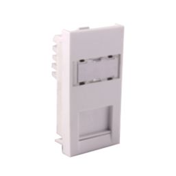 LAP  Modular RJ45 Ethernet Socket White
