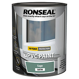 Ronseal uPVC Paint Sage Satin 750ml