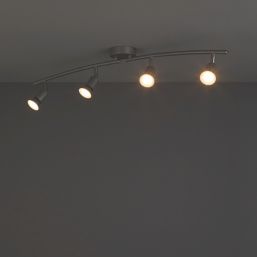 Essentials Sasha Bar 4-Light Spotlight Silver