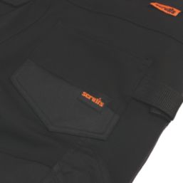 Scruffs Trade Flex Womens Stretch Holster Work Trousers Black Size 14 30" L