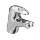 Bristan Cadet Chrome 109mm Cloakroom Lever Mono Basin Mixer Tap  With Clicker Waste