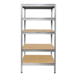 Essentials  5-Tier Metal Garage Shelving Unit 900mm x 600mm x 1800mm