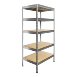 Essentials  5-Tier Metal Garage Shelving Unit 900mm x 600mm x 1800mm