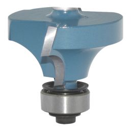 Erbauer  1/4" Round Nose Shaped Router Cutter 31.8mm x 16.7mm