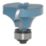 Erbauer  1/4" Round Nose Shaped Router Cutter 31.8mm x 16.7mm