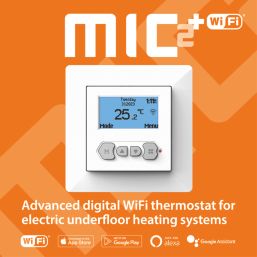 Klima Intelligent Control 825201 Wi-Fi Underfloor Heating Thermostat