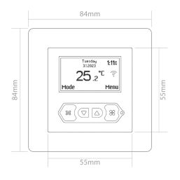 Klima Intelligent Control 825201 Wi-Fi Underfloor Heating Thermostat