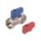 Flomasta Compression Washing Machine Valve Without Check Valve 15mm x 3/4"