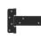 GateMate Black Powder-Coated Straight Heavy Tee Hinge 60mm x 180m x 180mm
