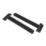 GateMate Black Powder-Coated Straight Heavy Tee Hinge 60mm x 180m x 180mm