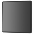 British General Evolve 20A 16AX 1-Gang Intermediate Light Switch Black Chrome