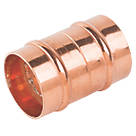 Midbrass  Copper Solder Ring Equal Coupler 1"