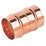 Midbrass  Copper Solder Ring Equal Coupler 1"