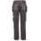 Site Bolden Stretch Holster Pocket Trousers Grey/Black 34" W 32" L