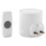 Byron  Plug-In Wireless Door Chime Kit White