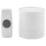 Byron  Plug-In Wireless Door Chime Kit White