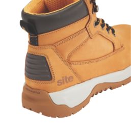 Site Arenite Size 7  Tan  Steel Toe Cap Safety Boots