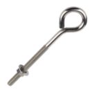 Essentials Eye Bolts Stainless Steel 8mm x 100mm 5 Pack