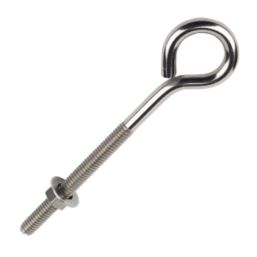 Essentials Eye Bolts Stainless Steel 8mm x 100mm 5 Pack