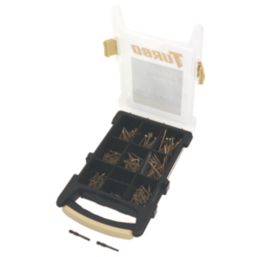 Turbo TX  TX Double-Countersunk Multi-Purpose Screw Grab Pack 1000 Pieces