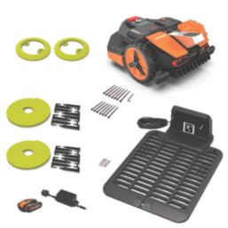 Worx 20V 4.0Ah Li-Ion PowerShare Pro Brushless Cordless 22mm Landroid Vision WR216E L1600 Robotic Lawn Mower