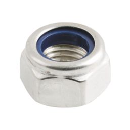 Easyfix A2 Stainless Steel Nylon Lock Nuts M16 10 Pack