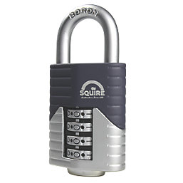 Squire Vulcan Weatherproof  Combination  High Security Padlock Blue / Chrome 40mm