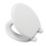 Croydex Abberton  Toilet Seat Moulded Wood White
