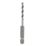 Titan  Hex Shank Double-Flute Brad Point Wood Drill Bit 3mm x 79mm