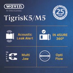 Wavin Tigris  Press-Fit MLCP Pipe 25mm x 50m White