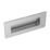 Eurospec Rectangular Flush Pull Handle 102mm Satin Stainless Steel