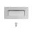 Eurospec Rectangular Flush Pull Handle 102mm Satin Stainless Steel