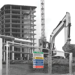 Essentials  Site Safety Sign 800mm x 600mm