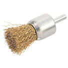 Straight Shank Crimped Wire Pencil Brush 25mm