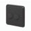 MK Contoura 2-Gang 2-Way  Dimmer Switch  Black