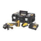 DEWALT DCG409H2T-GB 18V 2 x 5Ah Li-Ion PowerStack 4.92" Brushless Cordless Grinder