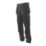 DEWALT Memphis Work Trousers Grey/Black 34" W 29" L