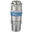 PCL AC21JM/SFXB Quick Release Airflow Coupling 1/2"