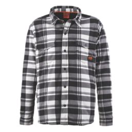 Scruffs  Padded Checked Shirt Black/White/Grey X Large 46" Chest