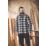 Scruffs  Padded Checked Shirt Black/White/Grey X Large 46" Chest