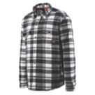 Scruffs  Padded Checked Shirt Black/White/Grey X Large 46" Chest