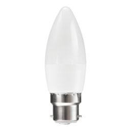 Essentials  B22 Candle LED Light Bulb  470lm 4.2W 4 Pack