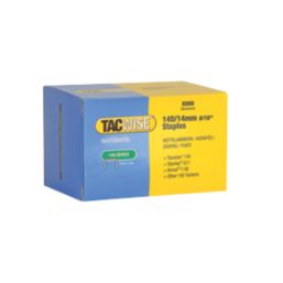 Tacwise 140 Series Heavy Duty Staples Galvanised 14mm x 10.6mm 5000 Pack