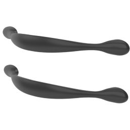 Essentials Chervil Bow Cabinet Handles Matt Black 158mm 2 Pieces